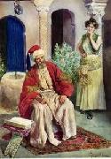 unknow artist Arab or Arabic people and life. Orientalism oil paintings 125 Spain oil painting artist
